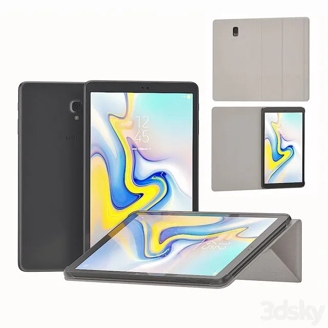 Galaxy Tab A (2018) 3D Model