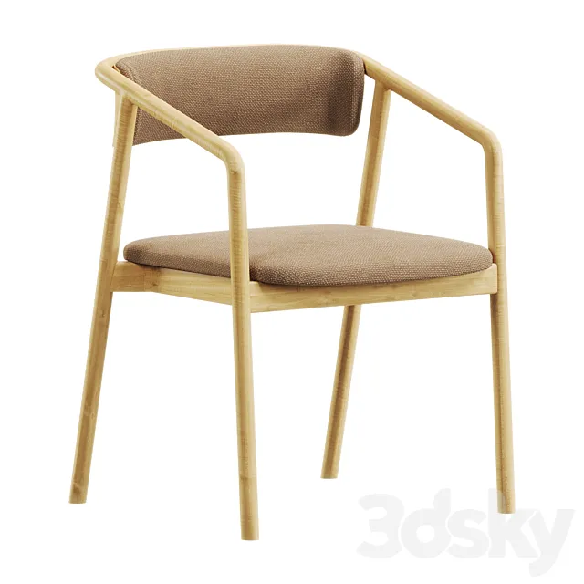 Gali Dining Chair 3D Model