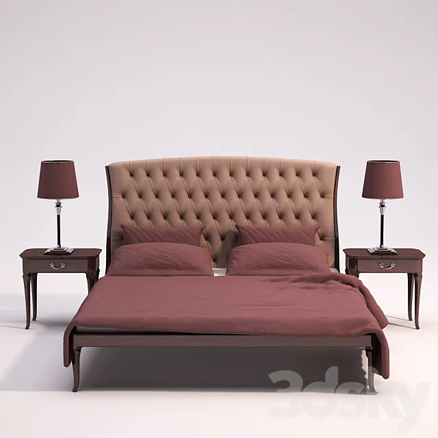 Galimberti Nino _ lolo bed 3DModel