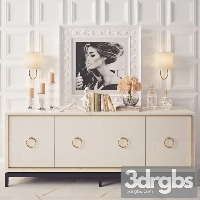 Galimberti Nino Asmara   Decorative Set 3D Model Download