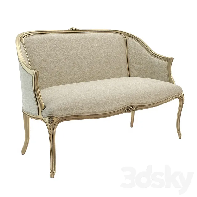 Galimberti Nino Pierre Sofa 3D Model