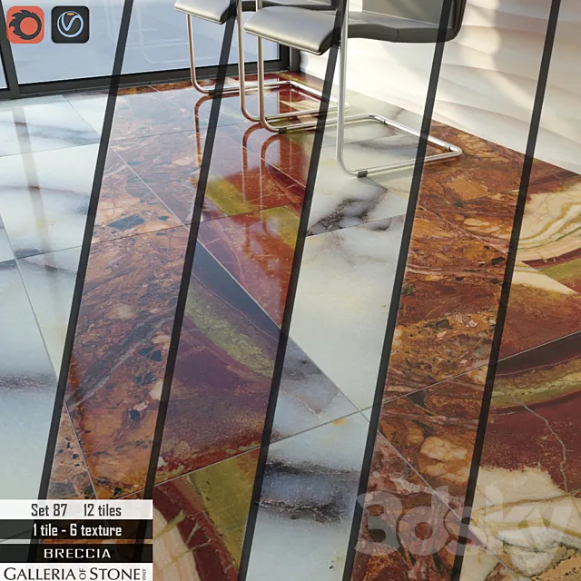 Galleria of Stone Italy Set 87 3DModel Galleria of Stone Italy Set 87 3DModel