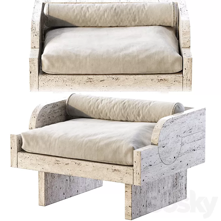 Gallipoli-Armchair_Limited-Edition 3D Model Gallipoli-Armchair_Limited-Edition 3D Model