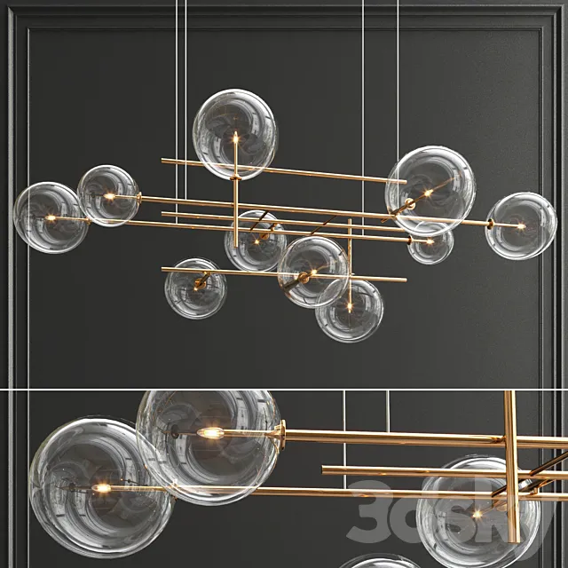 Gallotti bolle orizzontale 3D Model Gallotti bolle orizzontale 3D Model