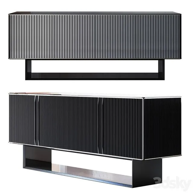 Gallotti Radice 5th Avenue 5th Credence medium 3D Model Gallotti Radice 5th Avenue 5th Credence medium 3D Model