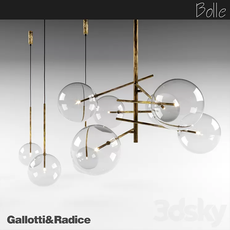Gallotti & Radice Bolle 3D Model Gallotti & Radice Bolle 3D Model