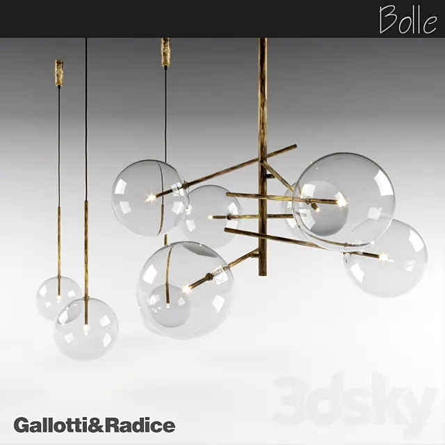 Gallotti & Radice Bolle 3DModel Gallotti & Radice Bolle 3DModel