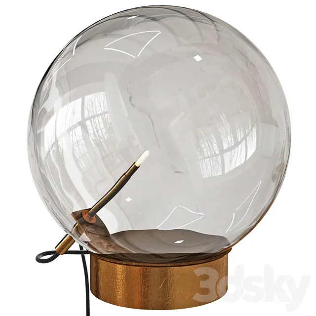 Gallotti & Radice bolle tavolo 1 3D Model Gallotti & Radice bolle tavolo 1 3D Model