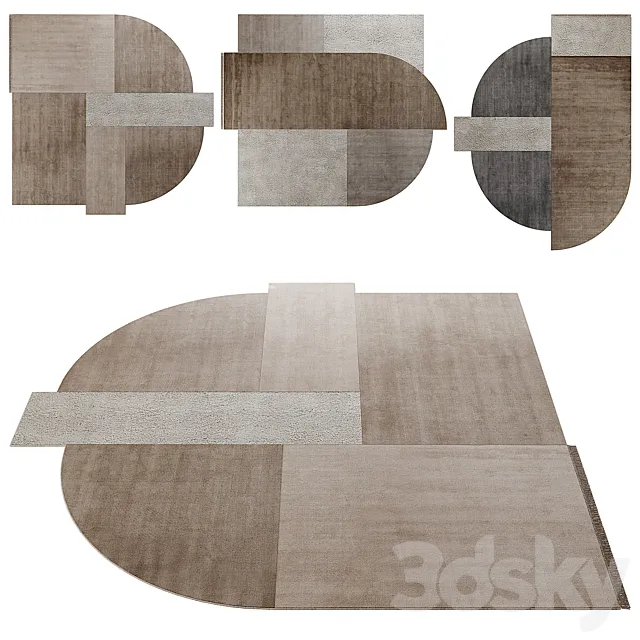 Gallotti & Radice Carpet Metaphores 3D Model Gallotti & Radice Carpet Metaphores 3D Model