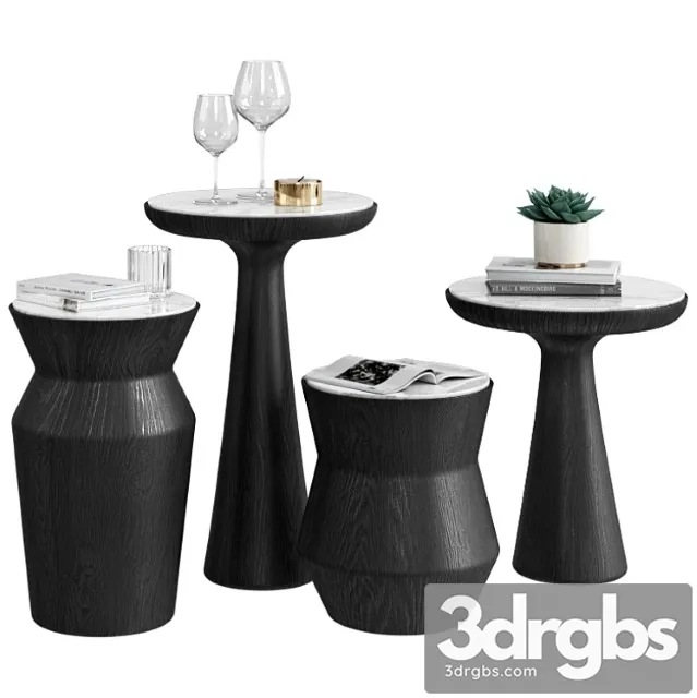 Gallotti & Radice Coffee table Fante & Dama 3D Model Download