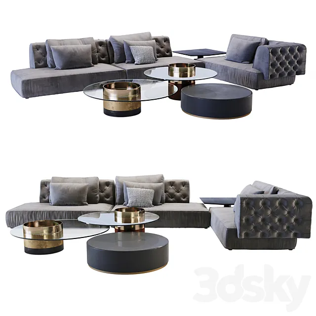 Gallotti & Radice Fiona Sofa 3DModel