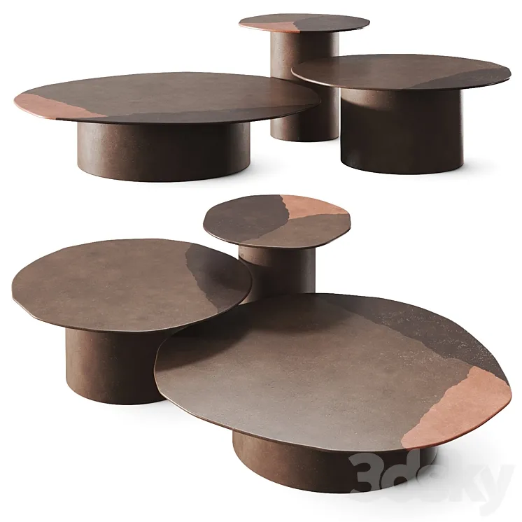 Gallotti & Radice Re-Verre Coffee Tables 3D Model Free Download Gallotti & Radice Re-Verre Coffee Tables 3D Model Free Download