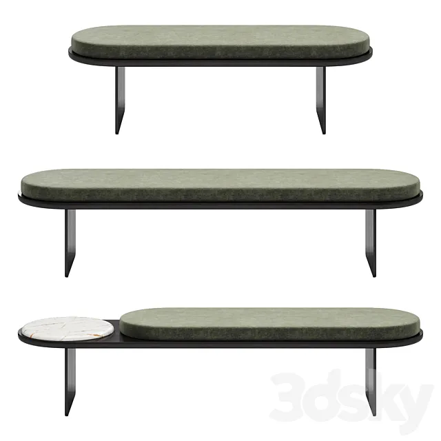 Gallotti & radice sensei bench 3D Model