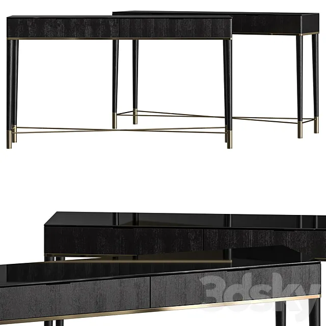 Gallotti & Radice Tama Console Table 3DModel