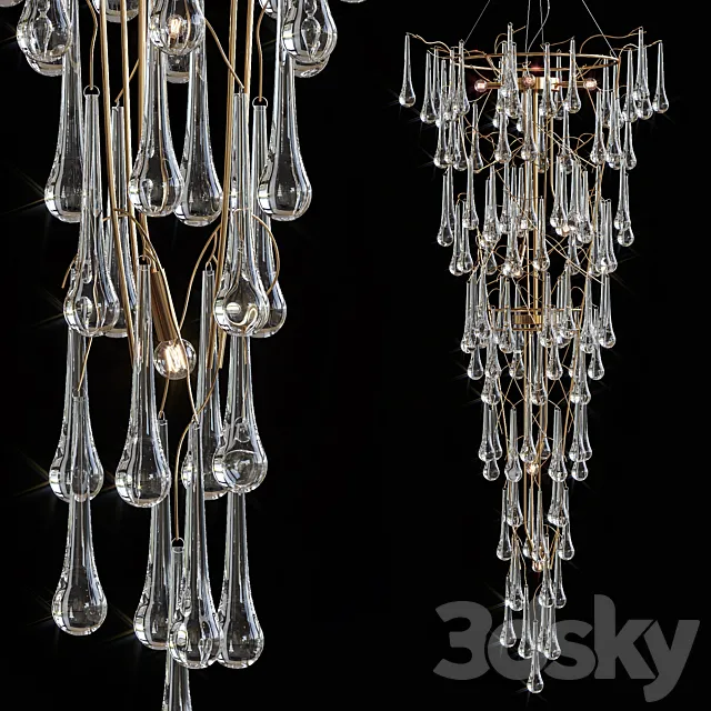 GALORE by Lampatron 170cm 3D Model