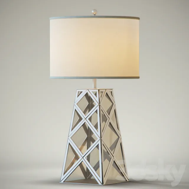 Galveston Bedside 3D Model