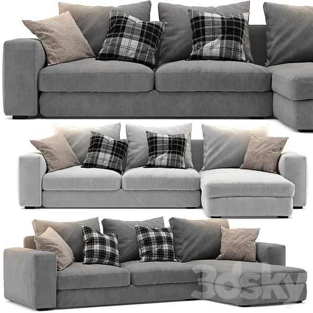Gama_kivik_sofa 3DModel