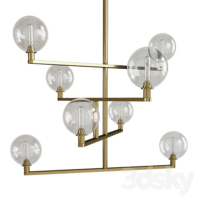 Gambit chandelier 3D Model Gambit chandelier 3D Model