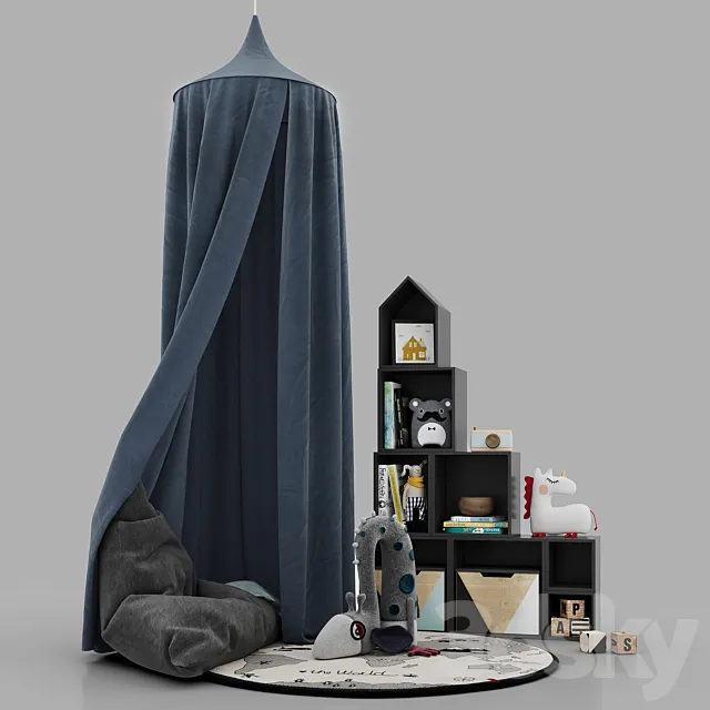 Game canopy 3D Model