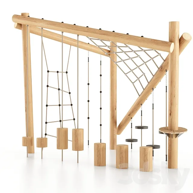 Game complex Taiga IK 0213T-2 3D Model Game complex Taiga IK 0213T-2 3D Model