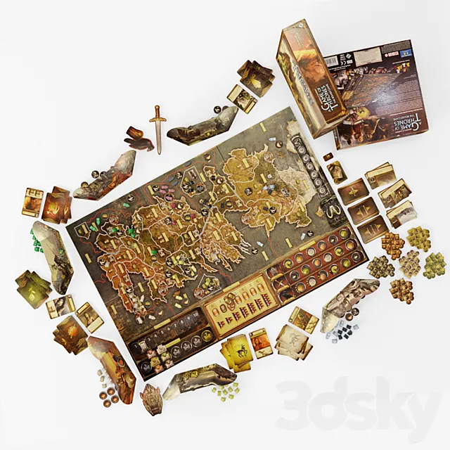 Game of Thrones 3DModel Game of Thrones 3DModel
