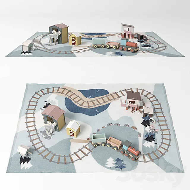 Game pad 130Х170 Kid’s Concept 3D Model Game pad 130Х170 Kid’s Concept 3D Model