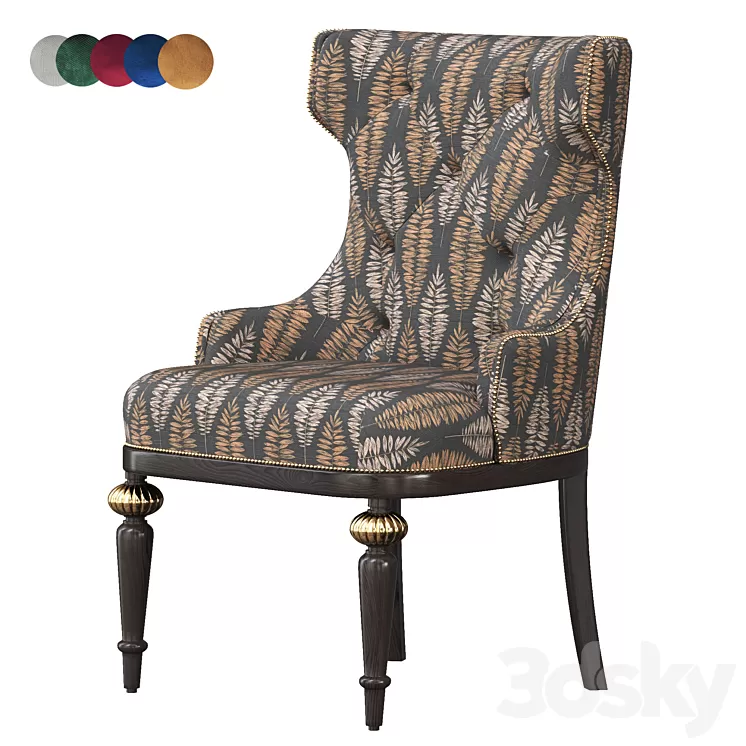 Gamecock chair 3D Model Free Download