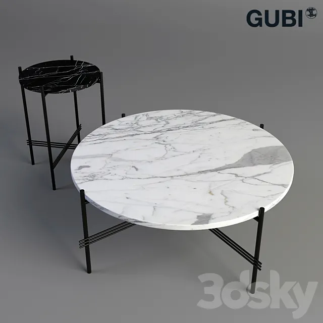 Gamfratesi TS Table Gubi 3D Model