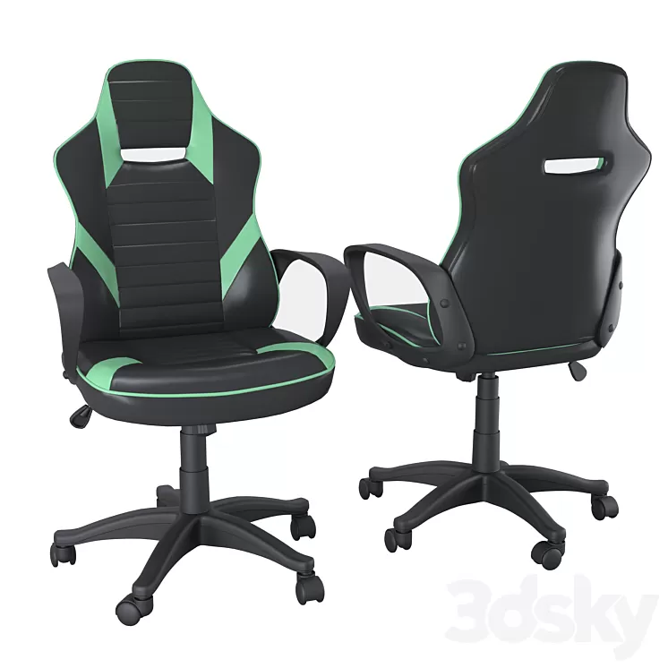 Gaming chair AGATA 3D Model Free Download