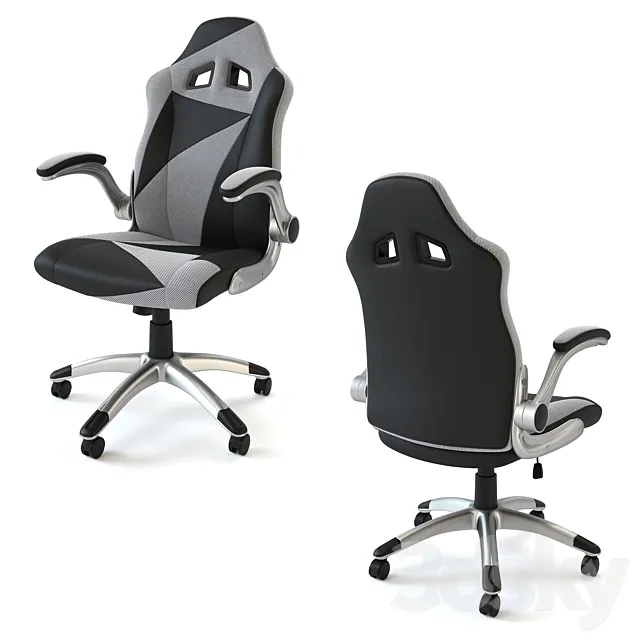 Gaming chair DUO 3D Model