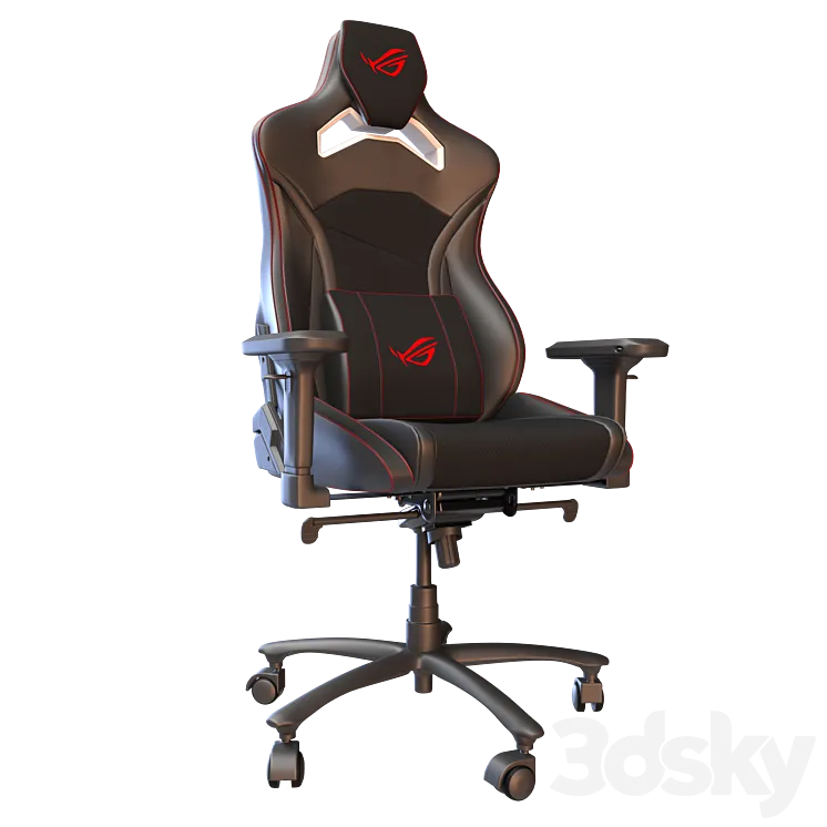 Gaming Chair ROG Chariot Core (SL300) 3D Model Free Download