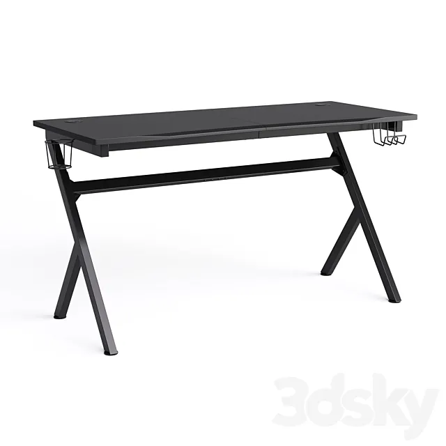 Gaming computer table 3D Model