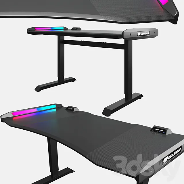 Gaming table Cougar MARS 3D Model