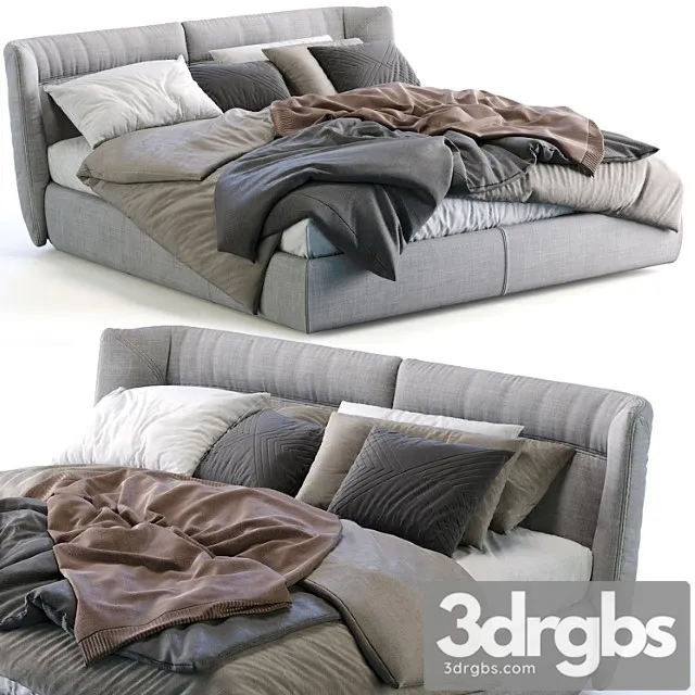 Gamma bed tulip night 2 3D Model Download