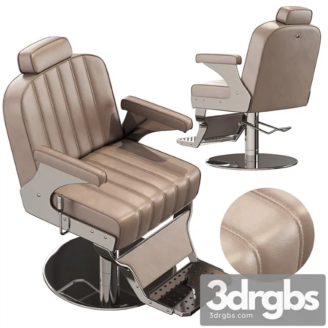 Gamma bross lenny barber chair 3D Model Download