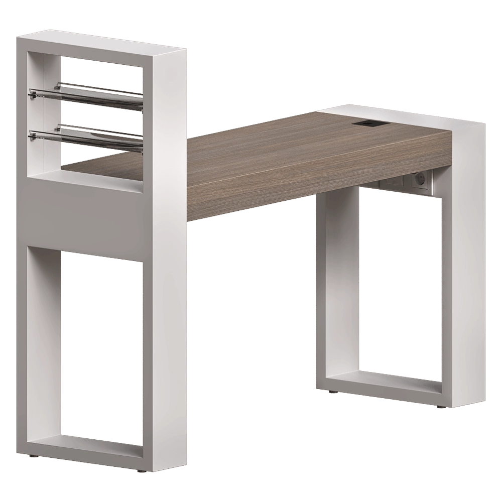 GAMMA & BROSS  – Manicure table F120TF80 3D Model