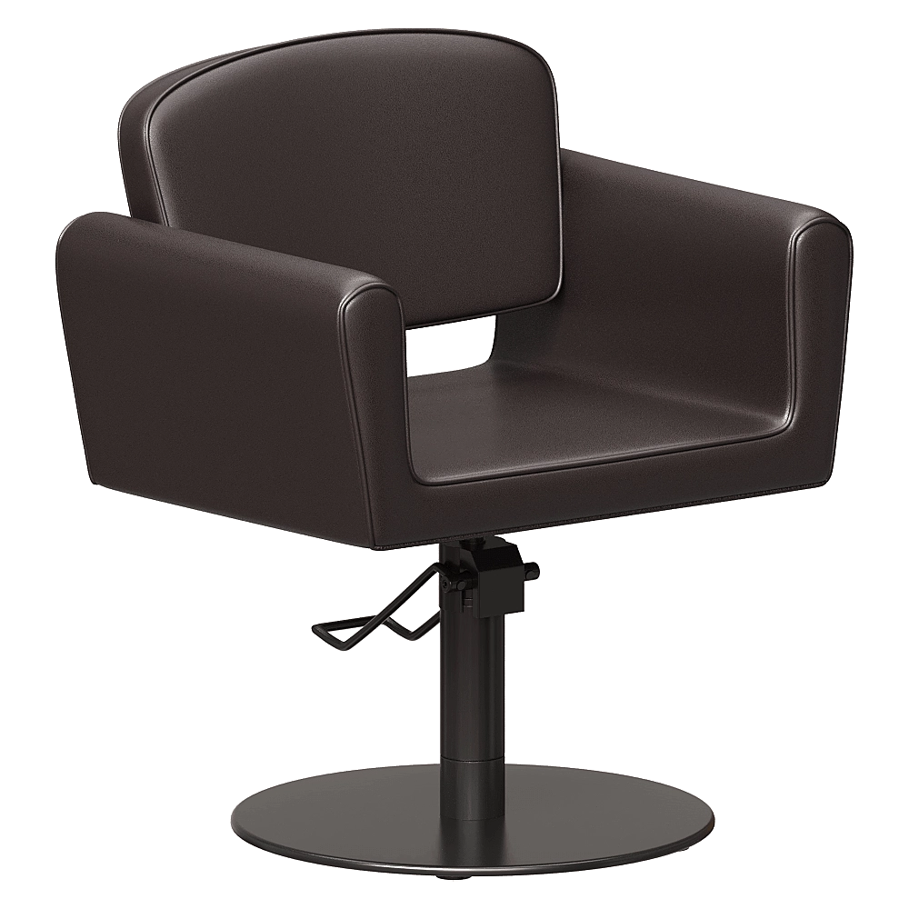 GAMMA & BROSS  – Salon Chair Blueschair Superblack Black 3D Model