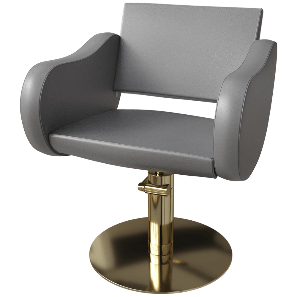 GAMMA & BROSS  – Salon chair Fifties Supergold 3D Model