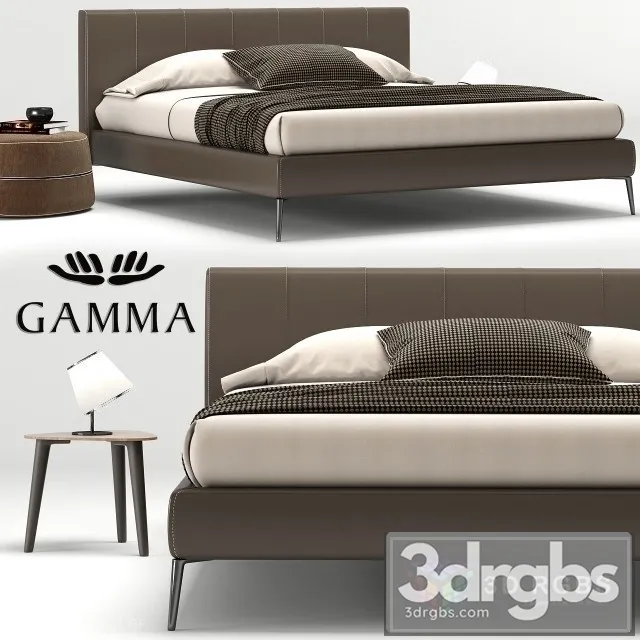 Gamma Clio Night Bed 3D Model Download