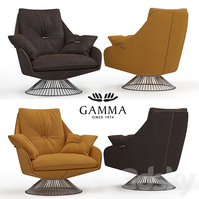 Gamma Gloss 3D Model