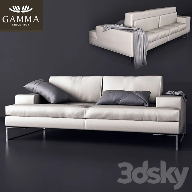 Gamma Sunset 3D Model Gamma Sunset 3D Model