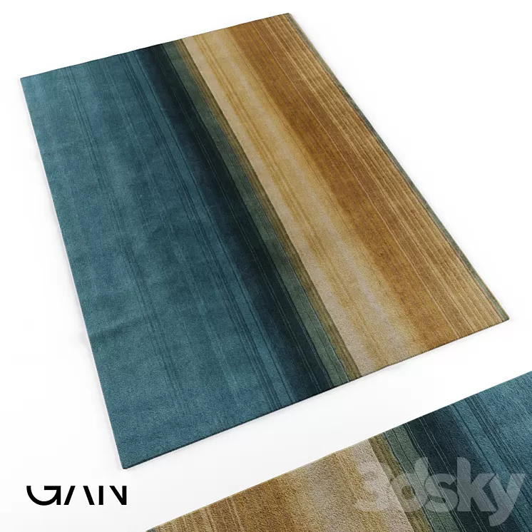 GAN Paysages Rug 3D Model GAN Paysages Rug 3D Model