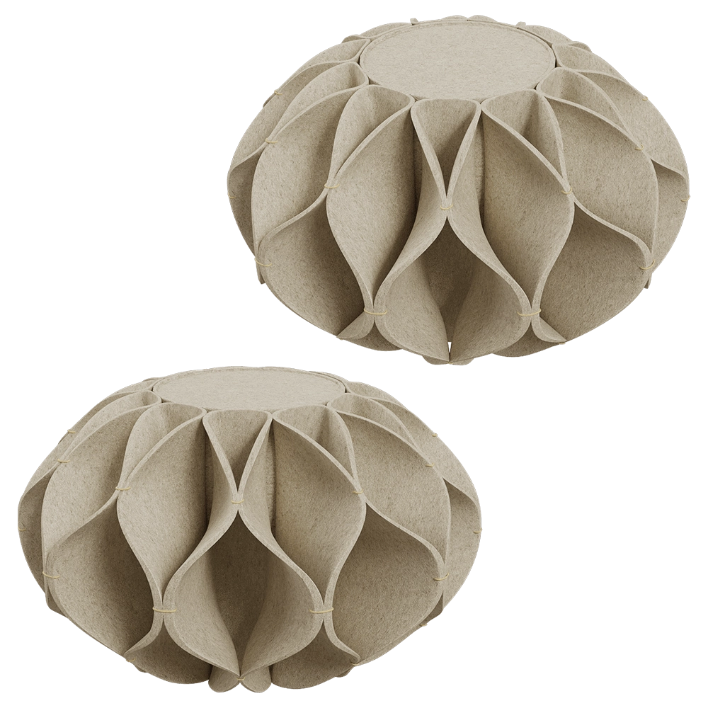 Gan Rugs  – Pоuf Ruff 3D Model