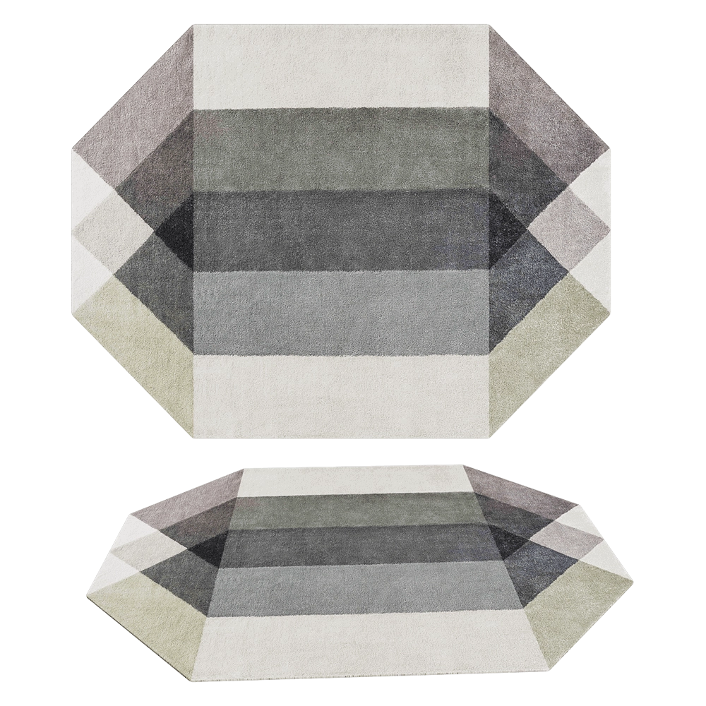 Gan Rugs – Rug Giro 3D Model Gan Rugs – Rug Giro 3D Model