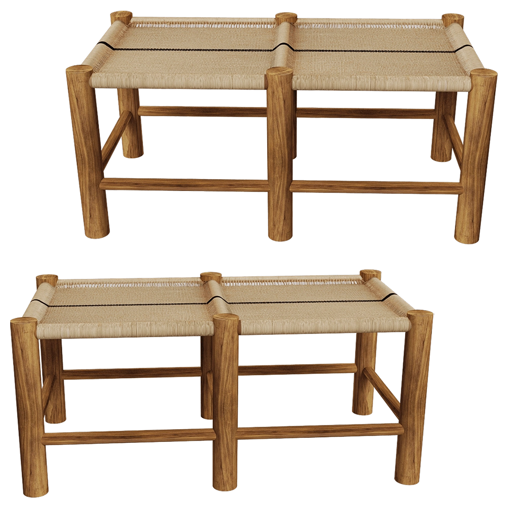 Gan Rugs – Stool ROOTS Double 01 3D Model Gan Rugs – Stool ROOTS Double 01 3D Model