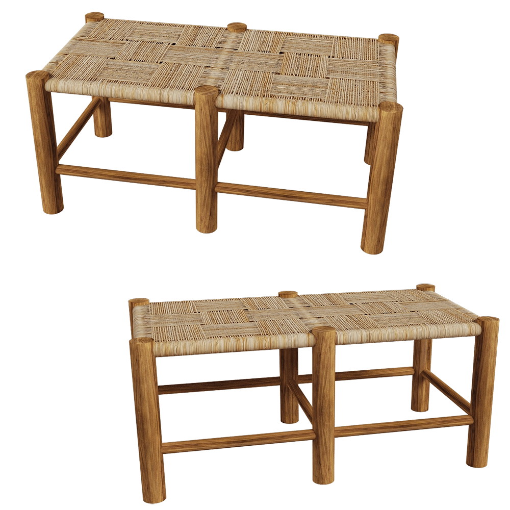Gan Rugs – Stool ROOTS Double 03 3D Model Gan Rugs – Stool ROOTS Double 03 3D Model