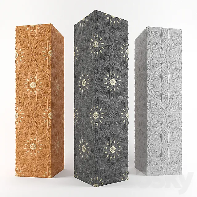 Ganch Column 3DModel