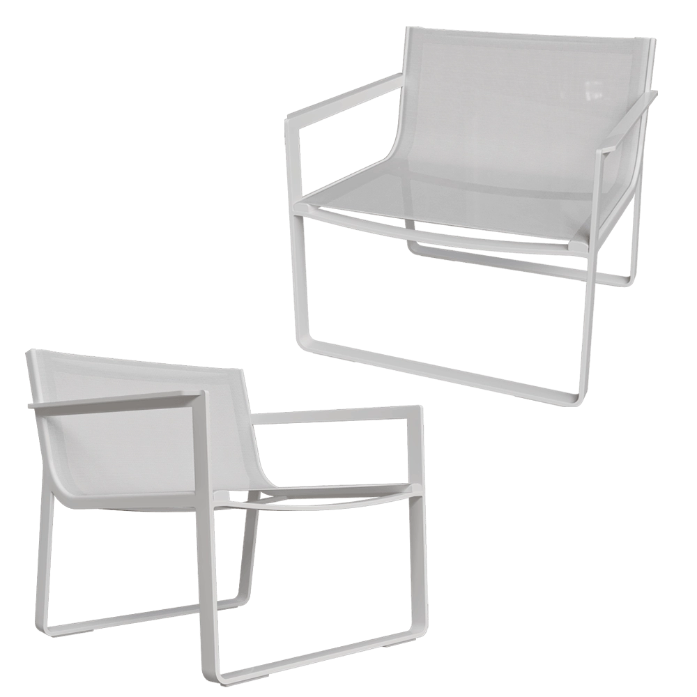 Gandía Blasco – Armchair Flat Textil Club 3D Model Gandía Blasco – Armchair Flat Textil Club 3D Model