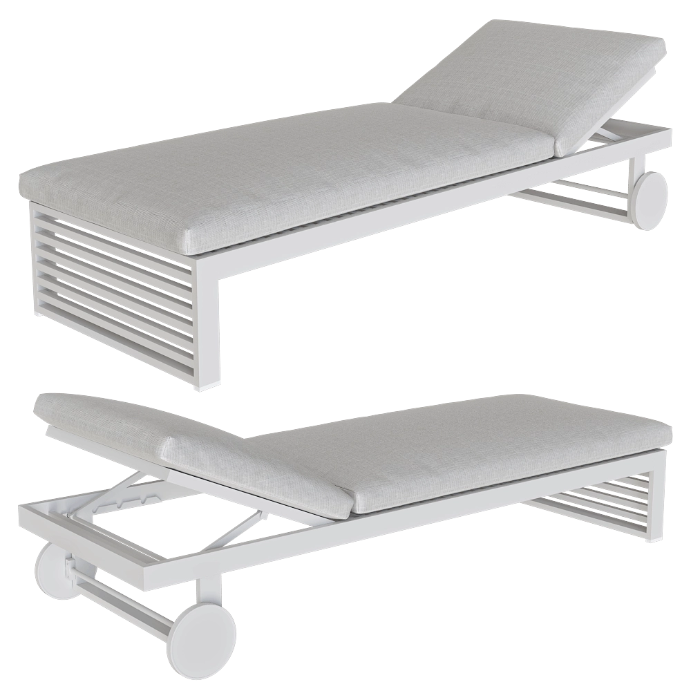 Gandía Blasco – Chaise lounge DNA 3D Model Gandía Blasco – Chaise lounge DNA 3D Model