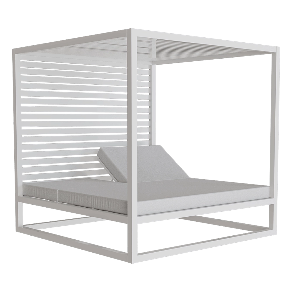 Gandía Blasco – Daybed Elevated fixed slats 3D Model Gandía Blasco – Daybed Elevated fixed slats 3D Model